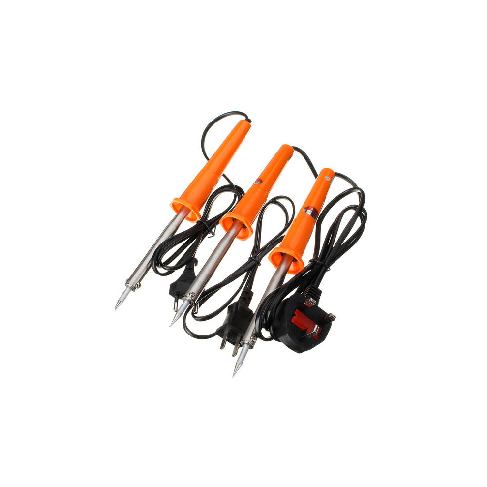 (US Plug) 60W Adjustable Electric Temperature Gun Welding Soldering Iron Solder Tool