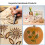 60PCS 60W Wood Burning Pen Set Tips Stencil Solder Iron Tools Pyrography Crafts Kit 6