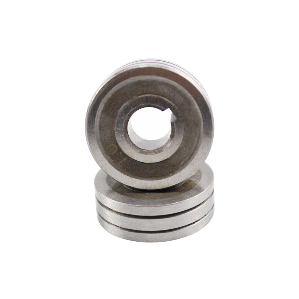 (1.6MM-1.6MM) MIG Welding Wire Feeder Wheel Roller 0.8mm 1.0mm 1.2mm 1.4mm 1.6mm Double Size 30x10x10mm LRS-775S SSJ-29 Wire Feeding Machine