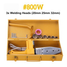 (#32 800W) Full Auto Electric Heating Pipe Welding Tool Machine Weld For PB PPR PE PP Tube