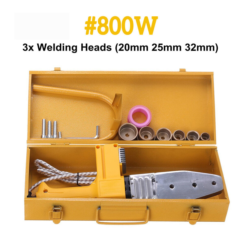 (#32 800W) Full Auto Electric Heating Pipe Welding Tool Machine Weld For PB PPR PE PP Tube