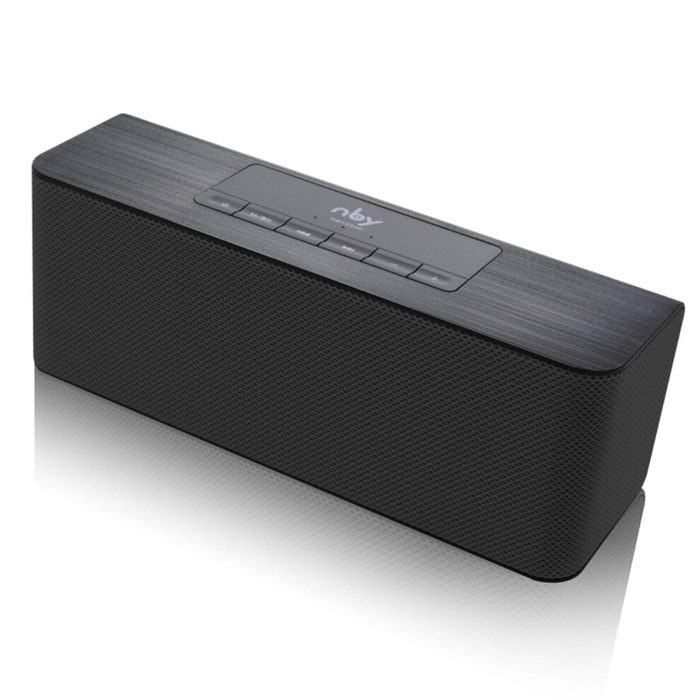 (Black) 10W Wireless Hi-Fi Bluetooth Speaker Bass Stereo Subwoofer Aux Tf Fm Usb Black 4962949978757