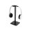 Black Style Simple Stretchable Headset Stand For Laptop Earphone 4