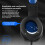 Gaming Headset Virtual 7.1 Sound Effect USB Interface Omnidirectional Flexible Microphone for PS4 Laptop PC 3