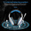 Gaming Headset Virtual 7.1 Sound Effect USB Interface Omnidirectional Flexible Microphone for PS4 Laptop PC 9