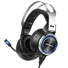 Gaming Headset Virtual 7.1 Channel Realistic Stereo Realistic Stereo 50mm Speaker Noise Reduction Microphone USB Interface for PC