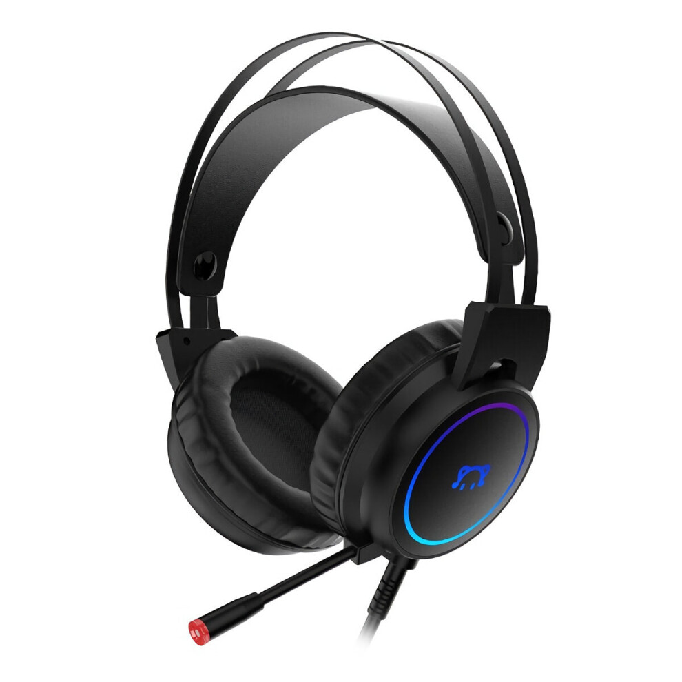 (Black, 3.5mm Interface) Gaming Headphone 7.1 Channel 50mm Driver USB Wired / 3.5mm Wired LED Light Gamer Headset with Mic for Computer PC PS3/4