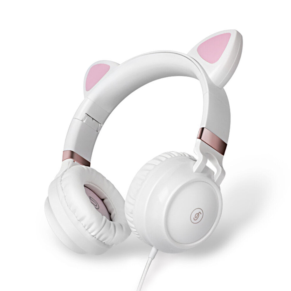 Headphones Wired Gaming Headset 3.5Mm Aux Foldable With Mic Adapter Cable For Gaming 6112212801482