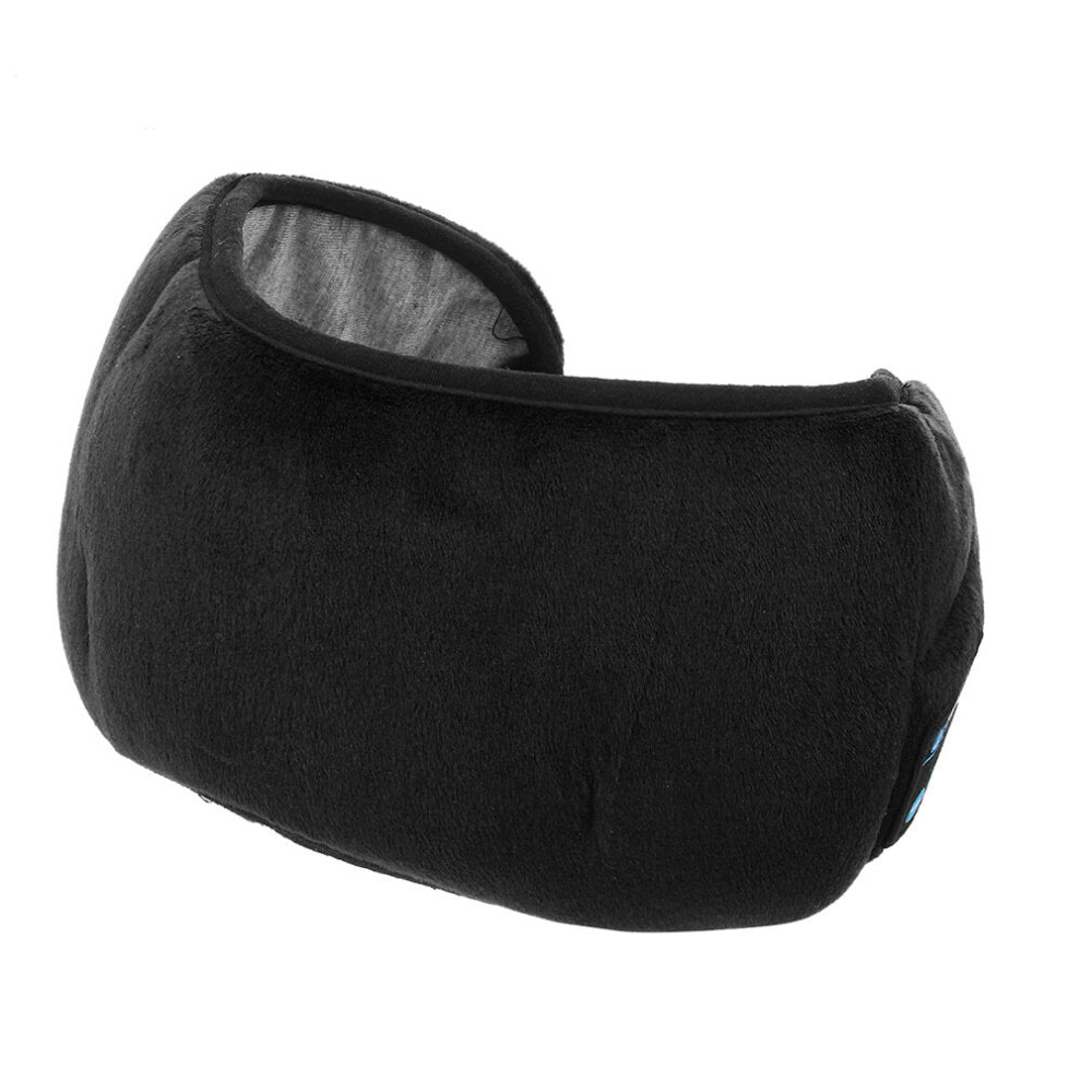 Greenzech Black (Black) Wireless Bluetooth 5.0 Stereo Eye Mask Headphones Earphone Music Sleep Headset