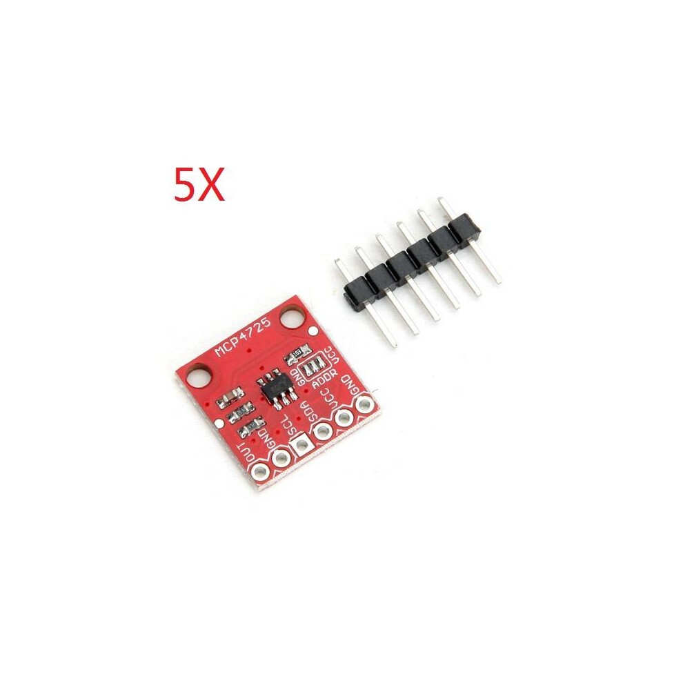 5Pcs Cjmcu-Mcp4725 I2c Dac Development Board Module 8727971242674