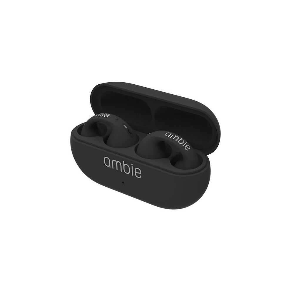 (Black) Earclip Bluetooth Earphones Upgrade Pro For New Sound Earcuffs 11 Earring Wireless Bluetooth Earphones TWS Ear Hook Headset Sport Earbuds