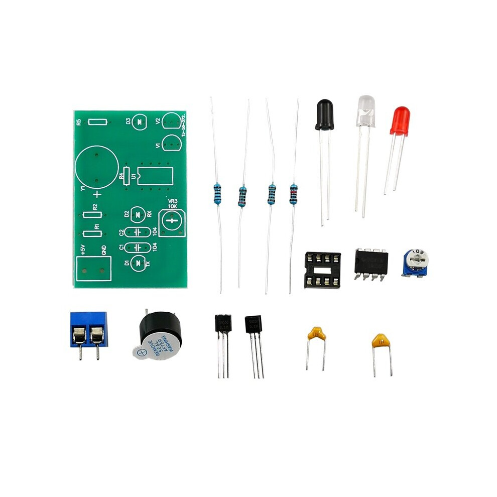 Photos - Educational Toy GreenZech Infrared Sensor Alarm Circuit Kit Diode Electronic Technology Welding Assembly Teaching Practice Parts 
