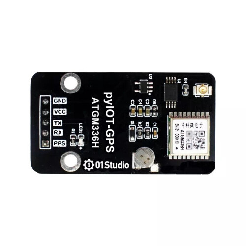 01Studio pyIOT- GPS Beidou BDS Daul-mode Module Flight Control Satellite Positioning Navigator ATGM336H MicroPython Develop 1