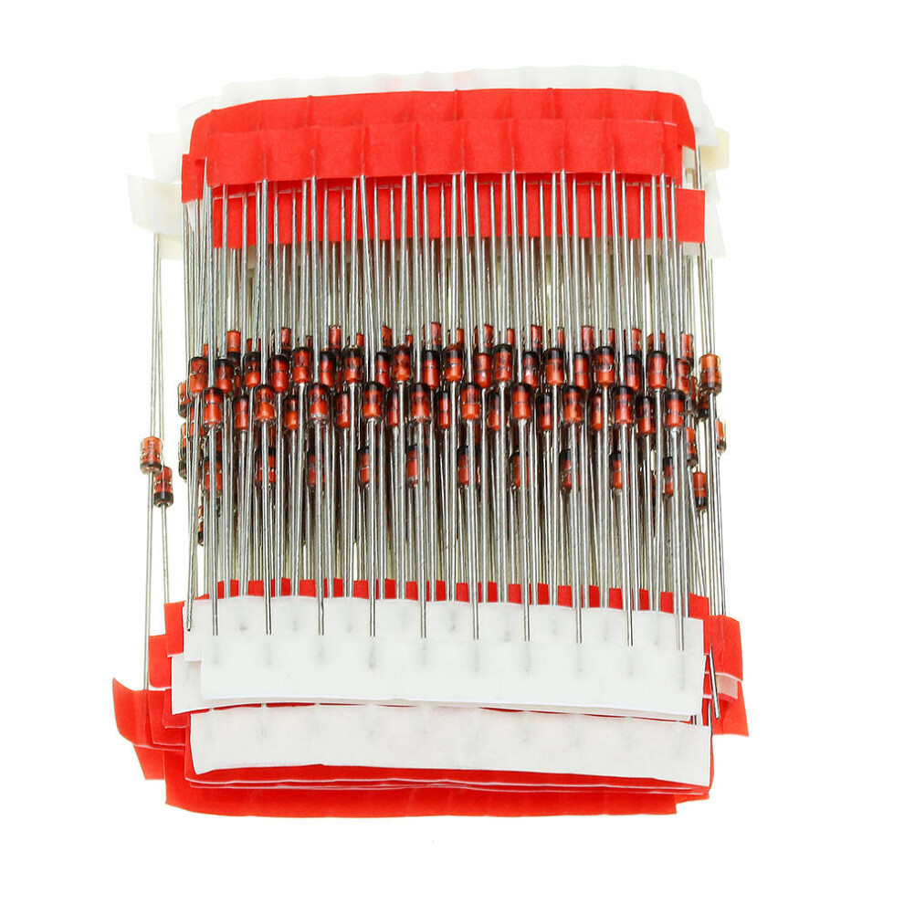 750 Pcs 25 Values 1W Zener Diode Assorted Kit 3V To 33V Assortment Kit 8727971252840