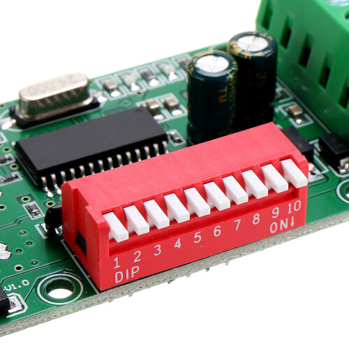 (3CH) Mini 3 or 4 Channel LED DMX512 Decoder Board with Pull Code Constant Control Light Strip for Stage or LED Advertising Signboards 2