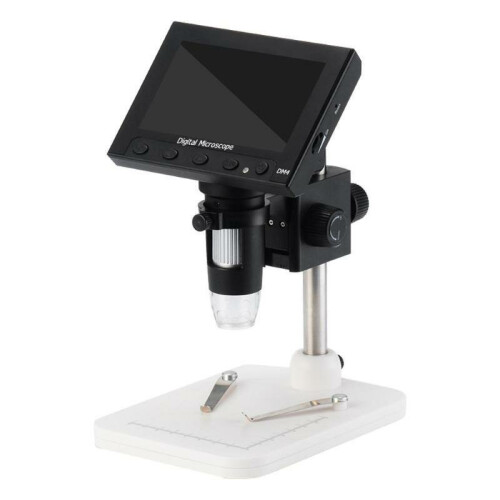 1000 x 2.0MP Magnifier USB Digital Electronic Microscope 4.3 Inch LCD Display 1