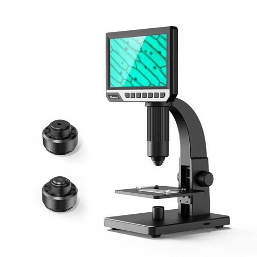 2000X Dual Lens Digital Microscope 7-inch HD IPS Large Screen Multiple Lens 2