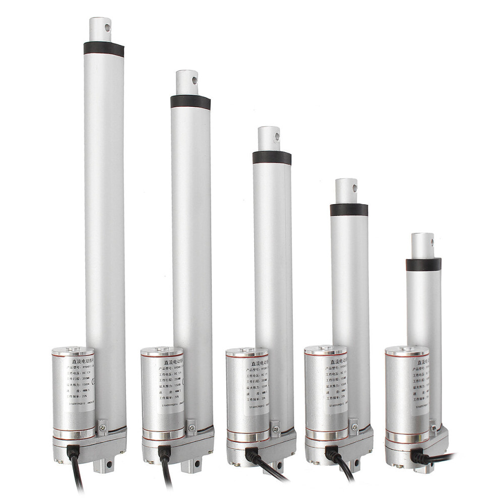 (150Mm) 1500N 12V 4/6/8/10/12/14/16/18 Inch Linear Actuator Adjustable Actuator Tor Opener Linear Actuator Motor 4250937709248