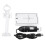 (Black) 1600X 8LED 2MP USB Digital Microscope Borescope Magnifier Camera +Stand Holder 4