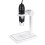 (Black) 1600X 8LED 2MP USB Digital Microscope Borescope Magnifier Camera +Stand Holder 6