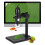 (Black) 1600X 8LED 2MP USB Digital Microscope Borescope Magnifier Camera +Stand Holder 2
