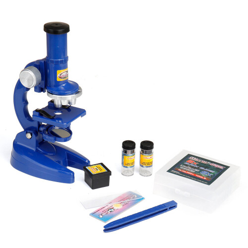 100X/200X/450X Educational Initial Beginner Biological Microscope Kit 2