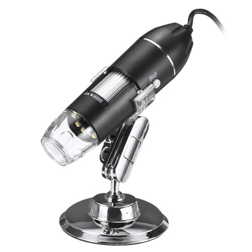 (1000X) 500X/1000X/1600X 2MP Handheld Digital Microscope Magnifier Camera With 8LEDs And Stand Microscope