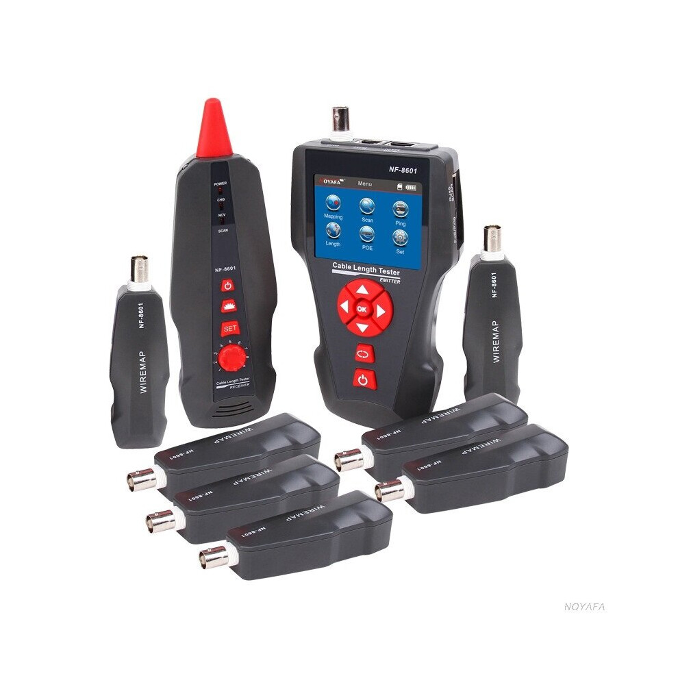 Multifunctional Network Cable Tester LCD Cable length Tester Breakpoint Tester