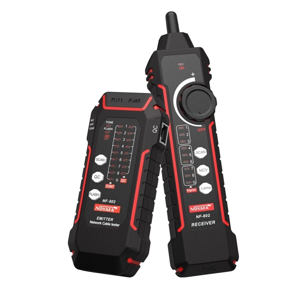 Multi-Function Network Cable Tester Tracker Rj11 Rj45 Cat5 Cat6 Lan Ethernet Phone Wire Finder Poe Test 8727971258125
