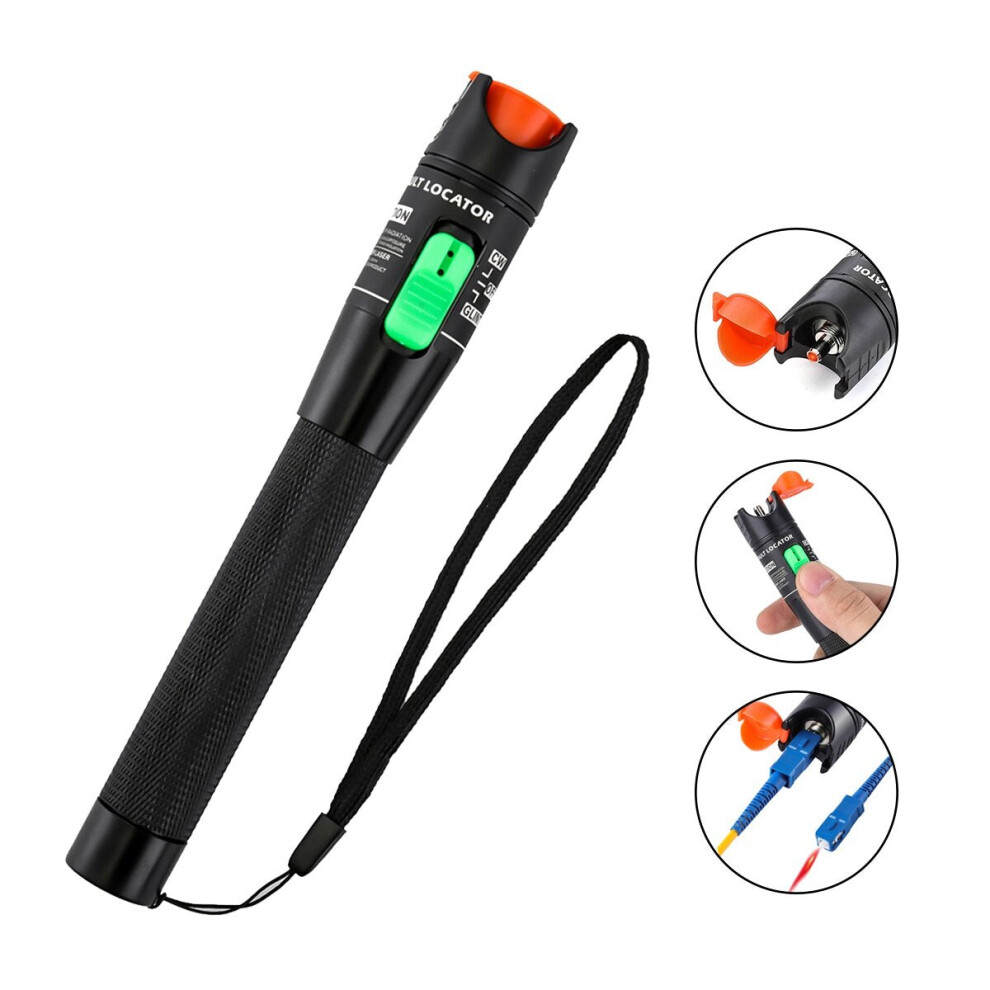 30Mw 30Km Laser Network Cable Tester Fiber Optic Cable Finder Visual Fault Locator 8727971259160