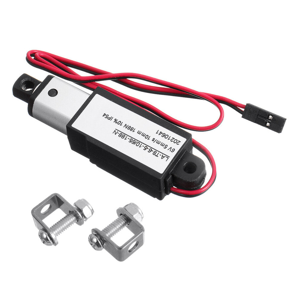 (15Mm/S, 12V) Dc 6/12V 17.5Mm Stroke Mini Electric Linear Actuator Motor Aluminum Alloy Linear Actuator Linear Motor Telescopic Rod Lifter 9078193536539