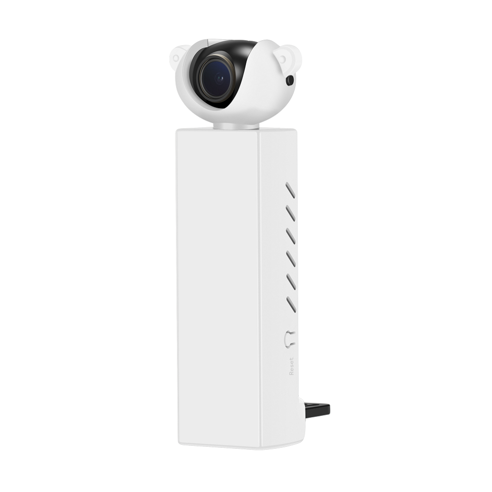 (White) 1080P HD USB Mini WIFI Camera PT H.265 Home Network Surveillance Camera