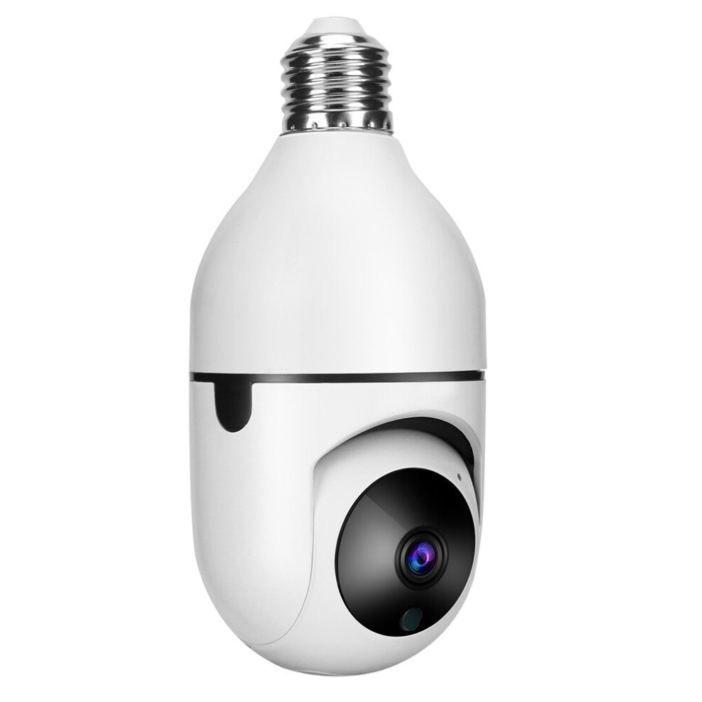 2Mp Wifi Ptz Security Camera Wireless Bulb Camera With E27 Bulb Connector Infrared Night Vision Motion Detecting 2-Way Audio 8727971641163