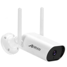 (US Plug) 1080P WIFI Home Security Camera Outdoor Wireless Surveillance Camera with Motion Detecting IP66 Waterproof 65ft Night Vision