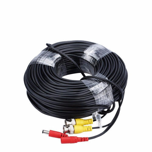 (20M) 5~60M CCTV DVR Camera Recorder System Video Cable DC Power Security Surveillance BNC Cable