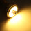 (Golden, white) 3.6mm Wireless Mirror Bulb Security Camera DVR WIFI LED Light IP Camera Motion Detection 4