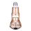 (Golden, white) 3.6mm Wireless Mirror Bulb Security Camera DVR WIFI LED Light IP Camera Motion Detection 9