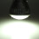 (Golden, white) 3.6mm Wireless Mirror Bulb Security Camera DVR WIFI LED Light IP Camera Motion Detection 5