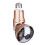 (Golden, white) 3.6mm Wireless Mirror Bulb Security Camera DVR WIFI LED Light IP Camera Motion Detection 7