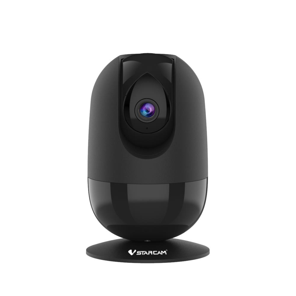 (Black, UK Plug) Vstarcam C48S 1080P 2MP WiFi IP Camera IR-CUT Night Vision Motion Detect Alarm Webcam Security Camera