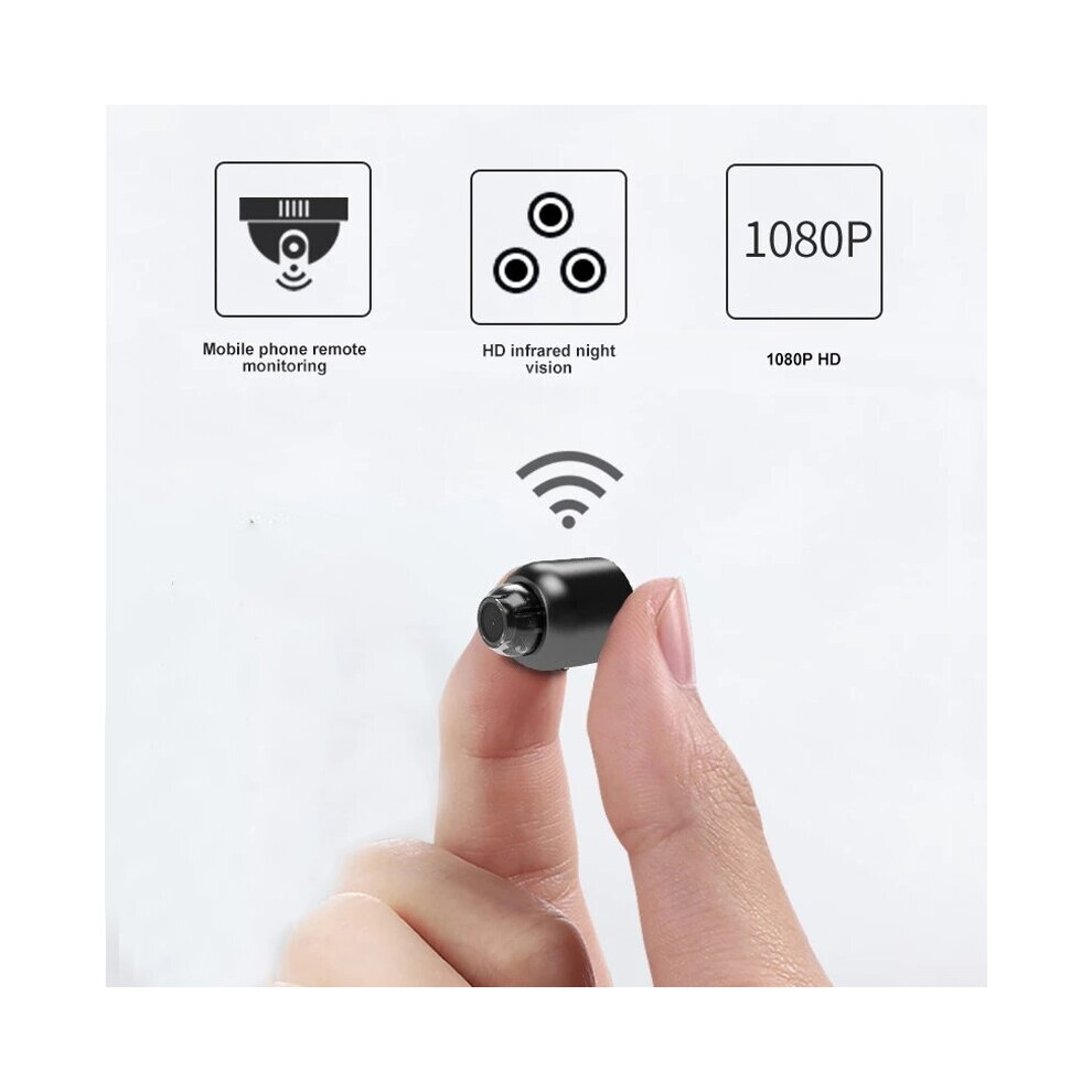 Mini Wifi Camera Wireless 1080P Surveillance Security Night Vision Motion Detect 160 Degree Audio Reording