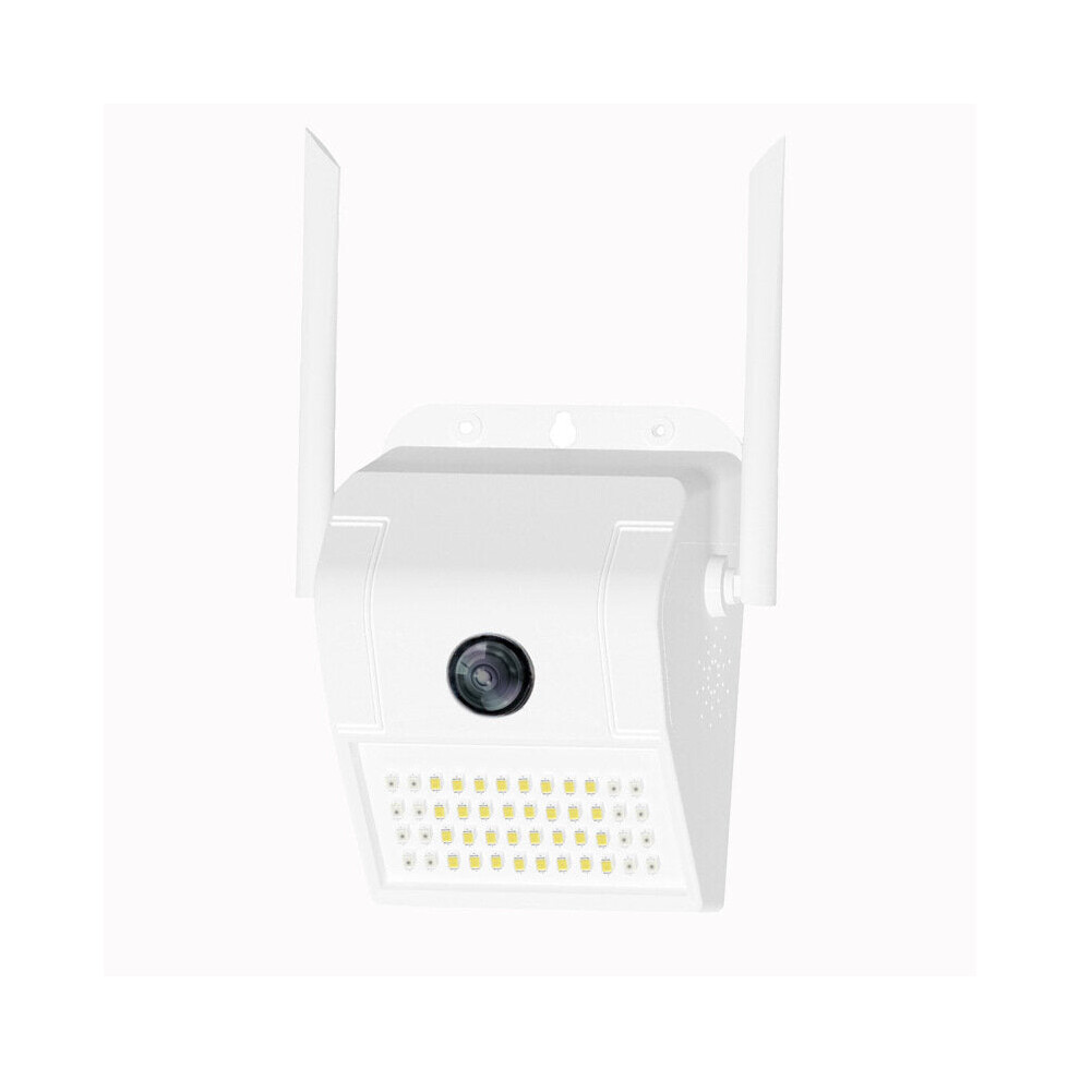 (US Plug) HD1080P Wifi Camera Wall Street Lamp Wireless Outdoor Camera Wide Angle Dual Light Two Way Audio Motion sensor Detection