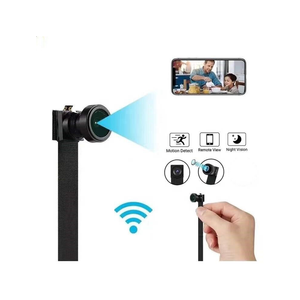 HD 1080P USB Mini Wifi Camera V380 Flexible 360 Night Vision Motion Sensor Detection Loop Video for Home Office