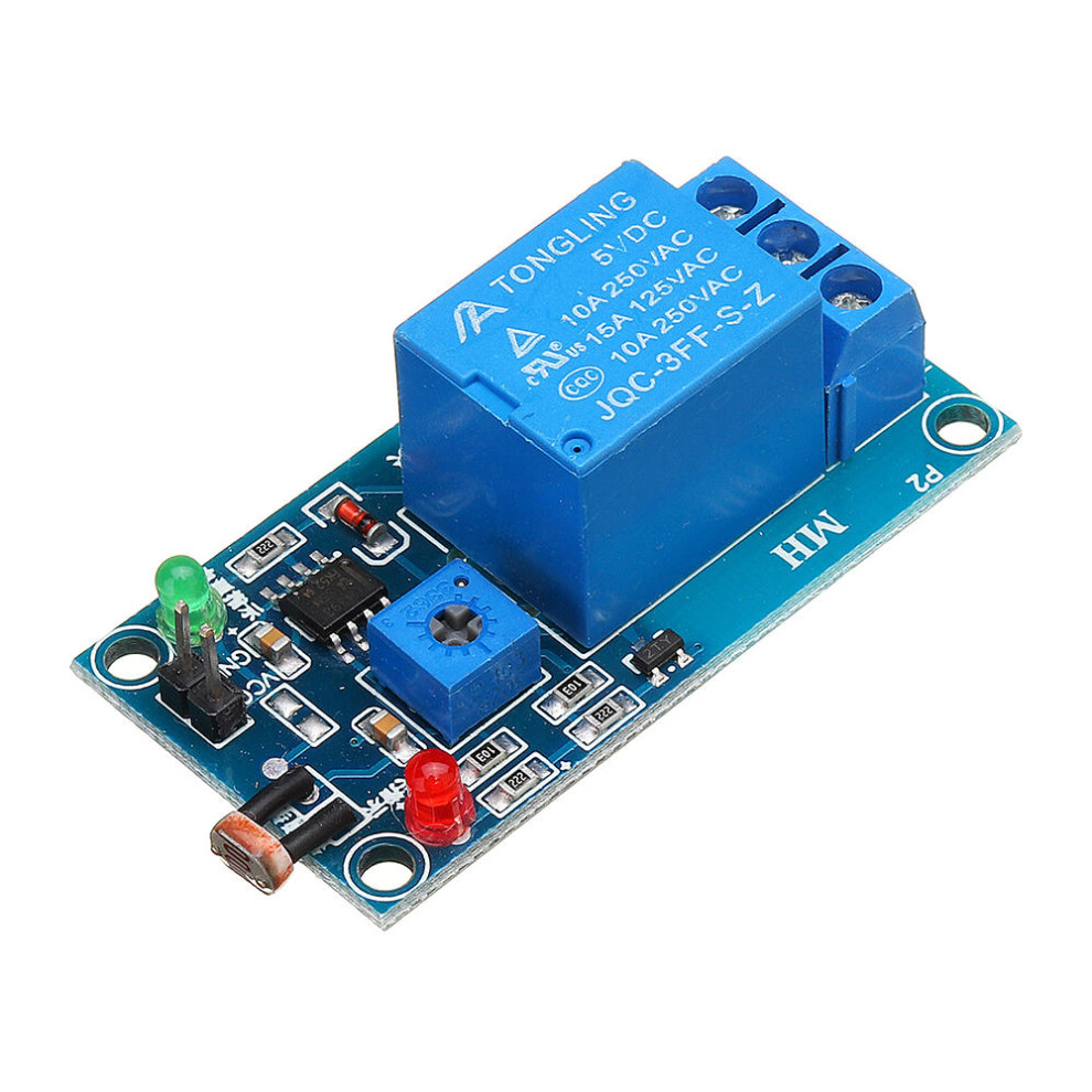 Photosensitive Resistance Sensor With Relay Module 5V Optical Control Light Tracking Switch Module 8727971220986