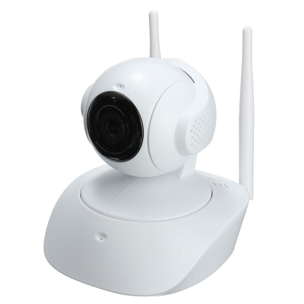 (White) Wireless WiFi 720P HD Network CCTV HOME Security IP Camera