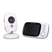 Wireless Video Baby Monitor 3.2 inch Baby Nanny Security Camera Night Vision Temperature Sleeping Monitor - EU Plug
