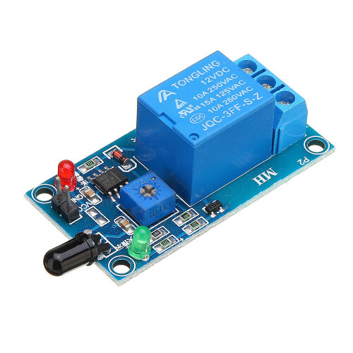 Flame Flare Detection Sensor Module 12V Infrared Receiver Module 1
