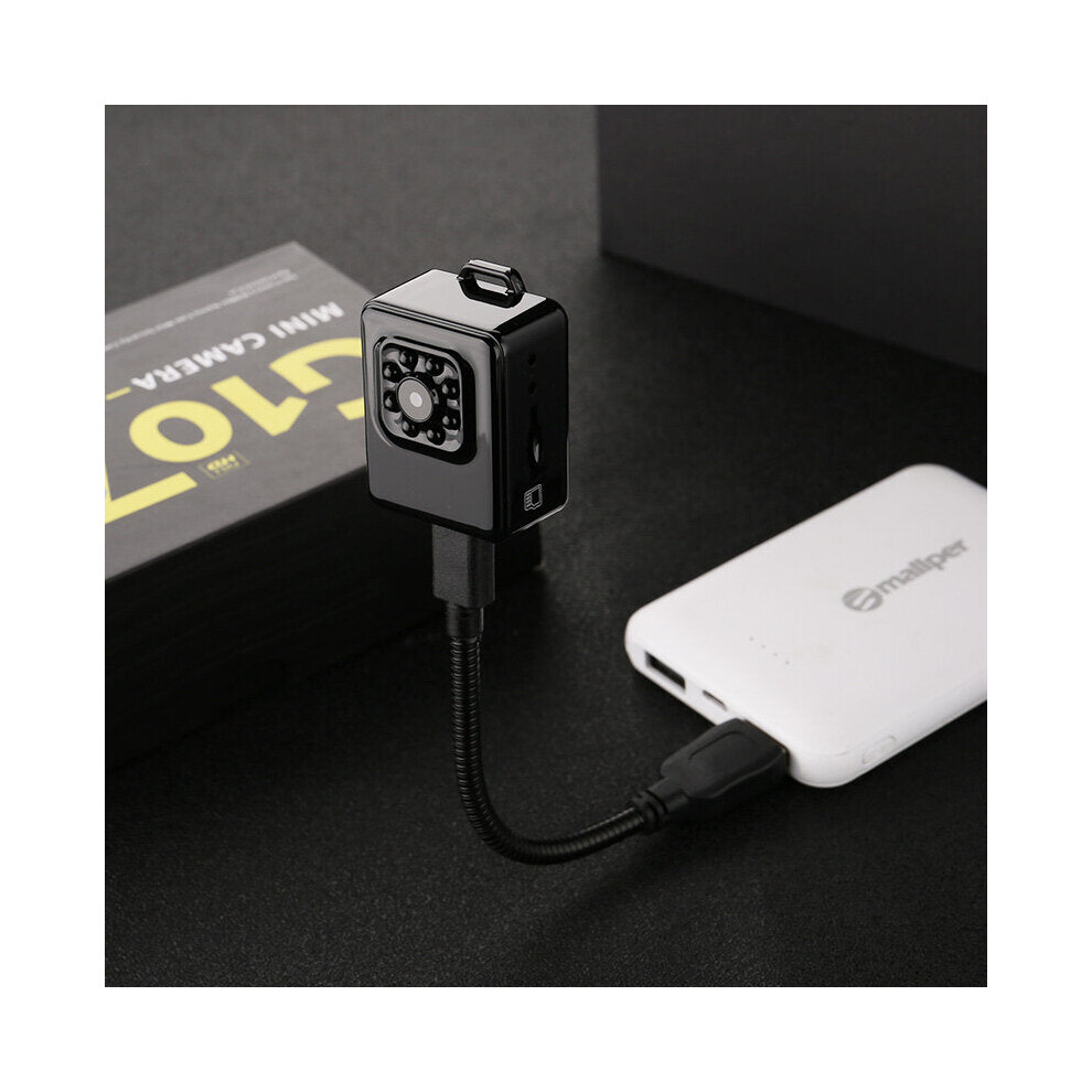 Full HD 1080P Mini Security Camera 150 Wide Angle Direct Recording 6 Hidden Infrared LED without Wifi