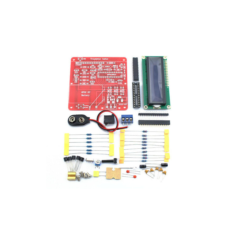 Original Hiland DIY Multifunction Transistor Tester Kit For LCR ESR Transistor Meter PWM Signal Generator