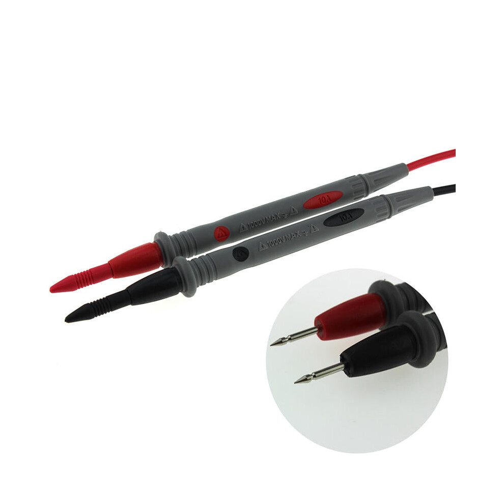 1000V 10A Needle Tip Probe Test Leads Pin Hot Universal Digital Multimeter Test Lead Probe Pen